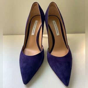 Diane von Furstenberg high heel shoes (new), size 8,5, made in Italy